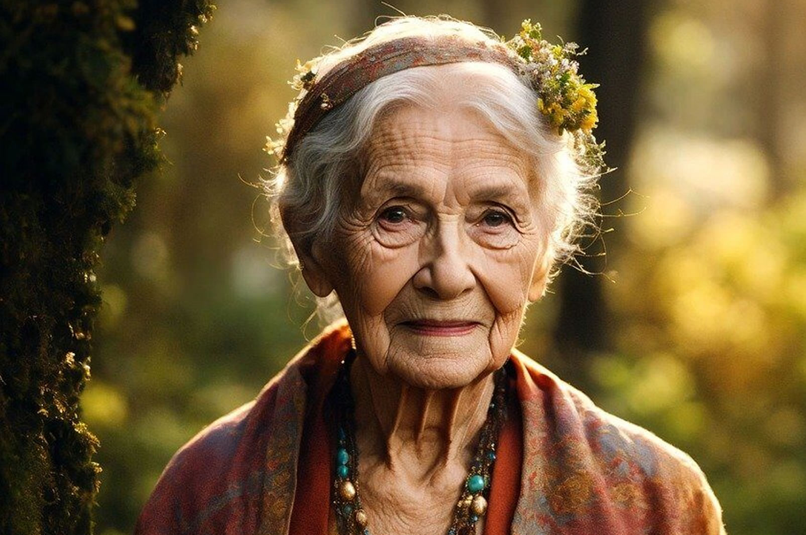 Older, stylish woman embracing her age