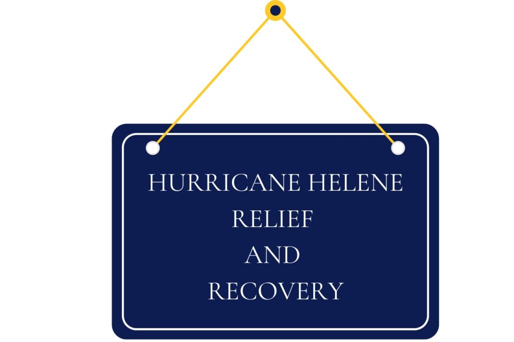 Hurricane Helene And Relief Efforts